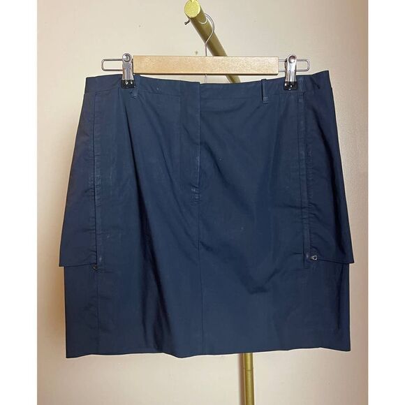 3.1 Phillip Lim Navy Skirt Sz. 8 - Picture 1 of 3